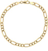 Bony Levy Men's 14K Gold Figaro Chain Bracelet