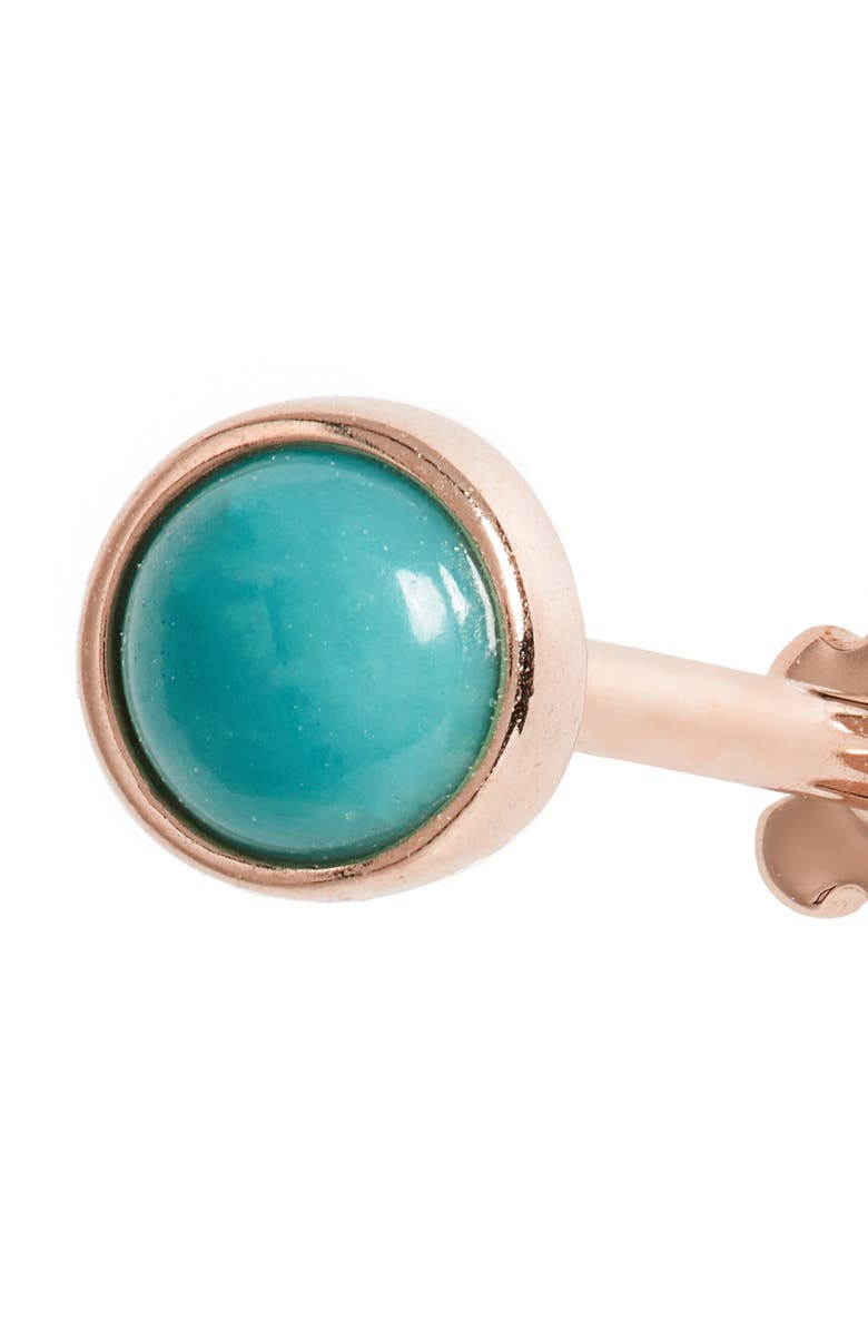 MARIA TASH Turquoise Threaded Single Stud Earring, Alternate, color, 