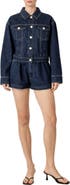 English Factory High Waist Denim Shorts