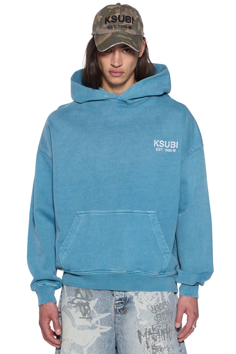 State Ekcess Cotton Hoodie, Alternate, color, BLUE