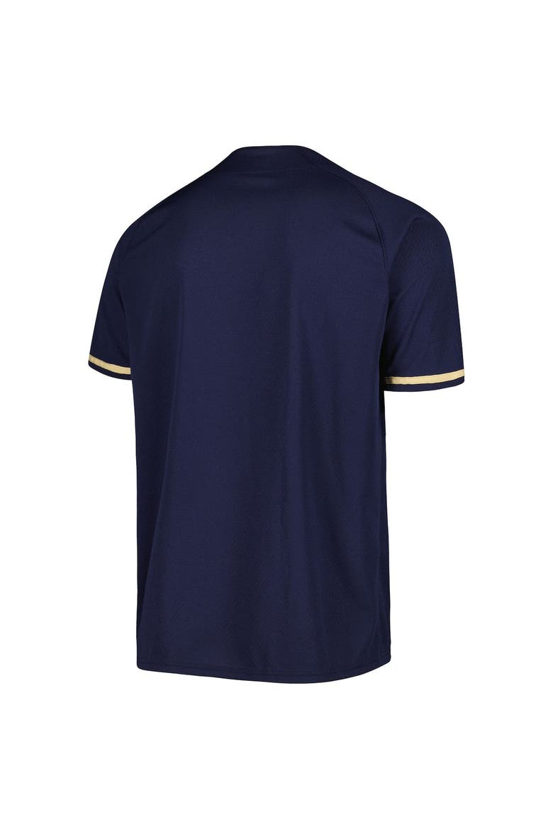 Men's Under Armour Navy Navy Midshipmen Replica Baseball Jersey, Alternate, color, Navy