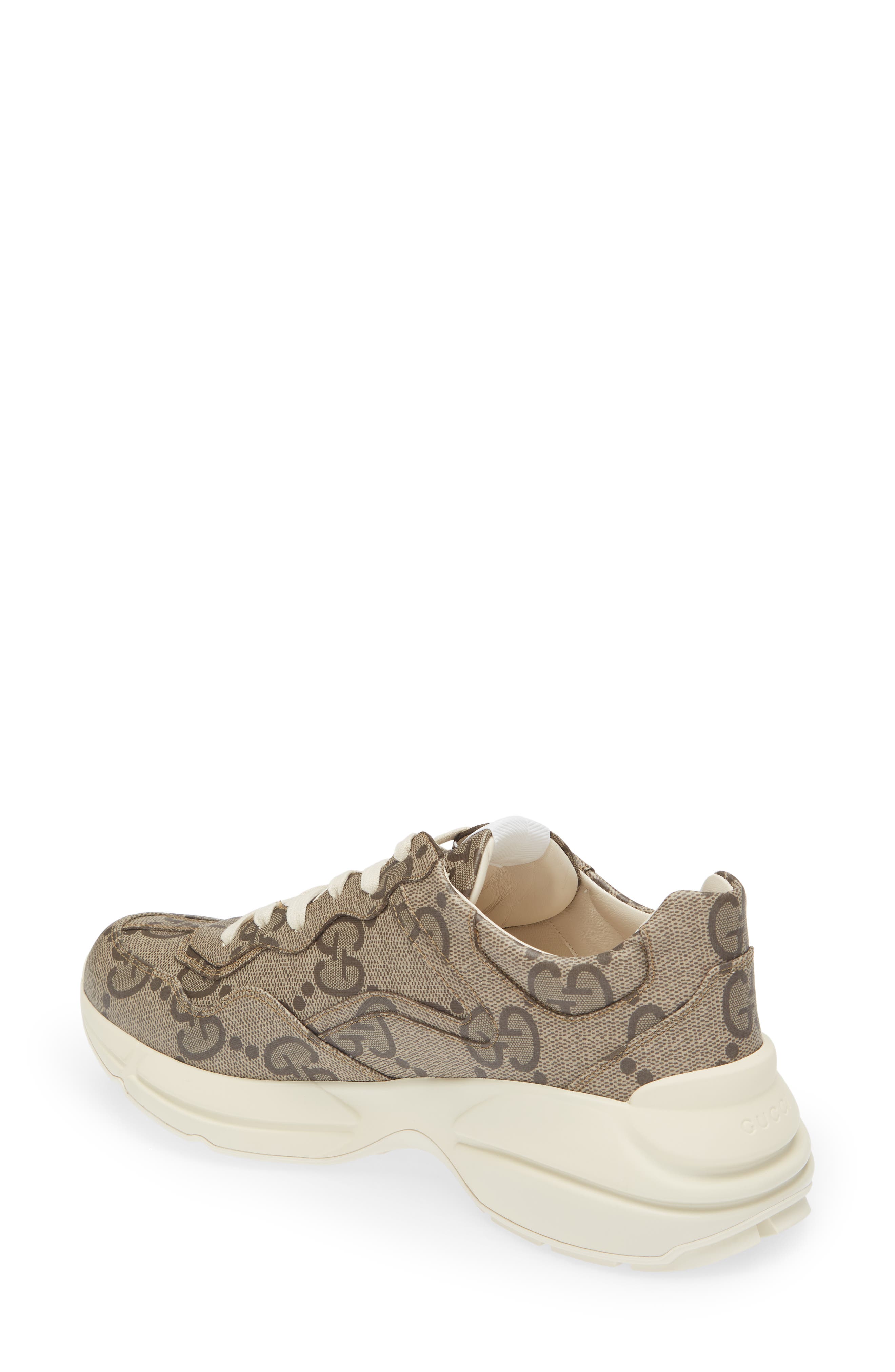Gucci Rhyton GG Sneaker, Alternate, color, 