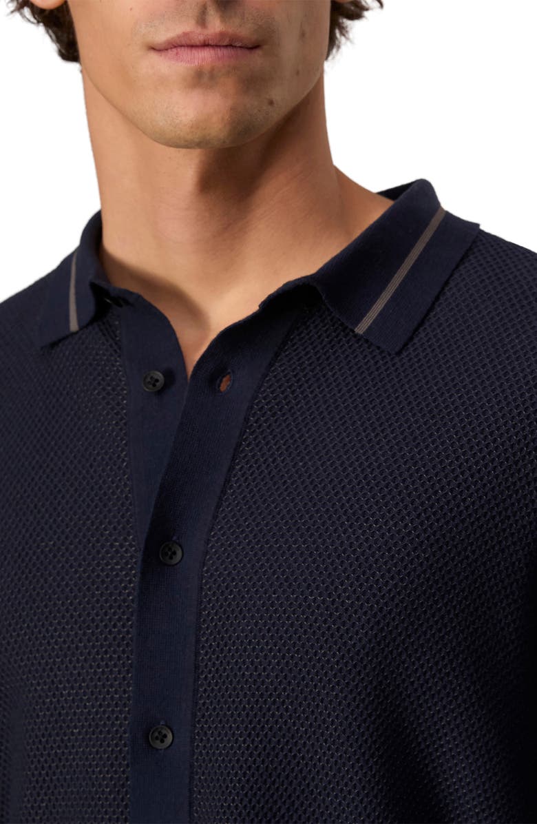 rag & bone Harvey Piqué Button-Up Shirt, Alternate, color,