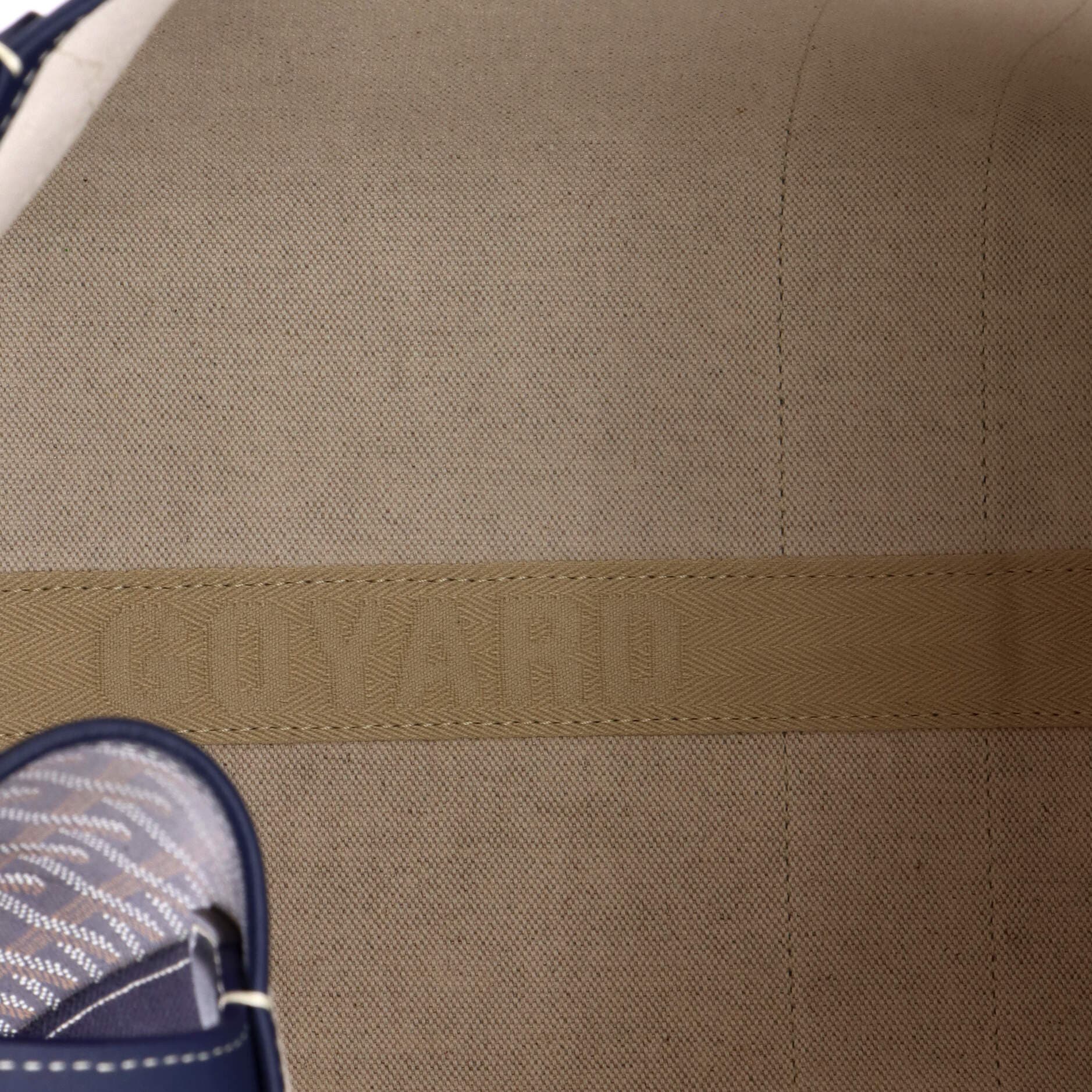 Pre-Owned Goyard Villette Tote Printed Coated Canvas MM, Alternate, color, Blue