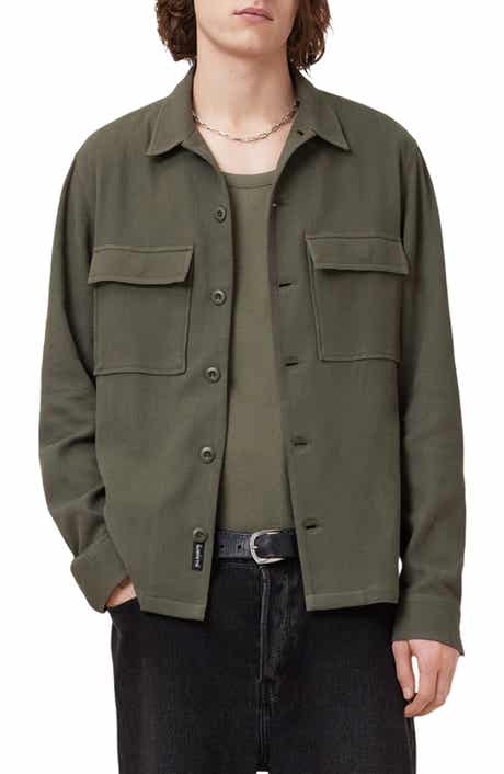 AllSaints Viscar Long Sleeve Button-Up Shirt