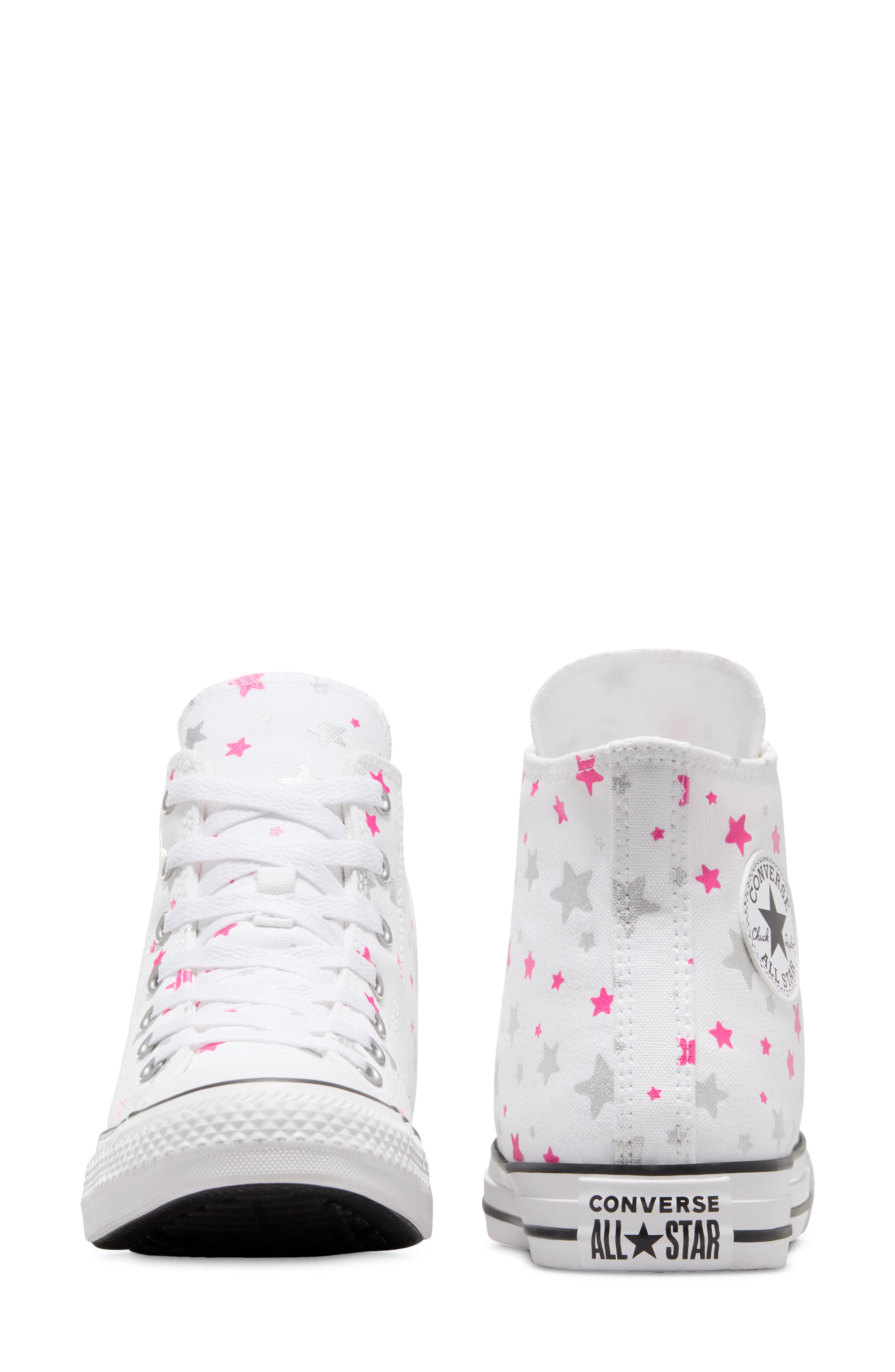 Converse Kids' Chuck Taylor<sup>®</sup> All Star<sup>®</sup> High Top Sneaker, Alternate, color, 