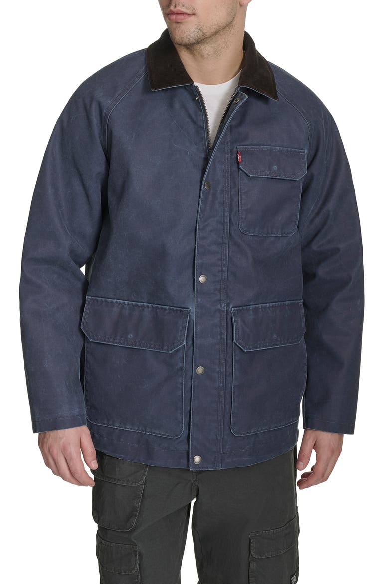 Barn Jacket, Main, color, NAVY