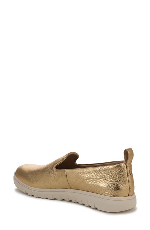 Vionic Uptown Villa Slip-on Sneaker In Gold