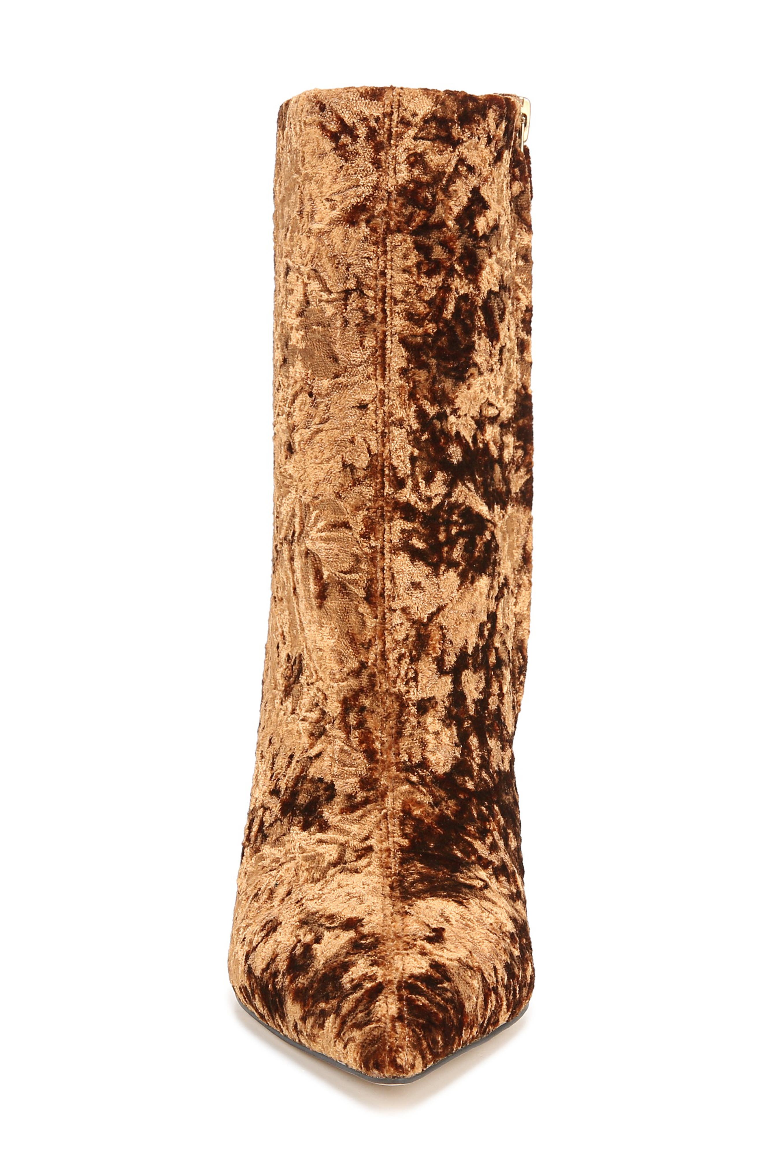 Sam Edelman Ella Pointed Toe Bootie, Alternate, color, Copper Bronze