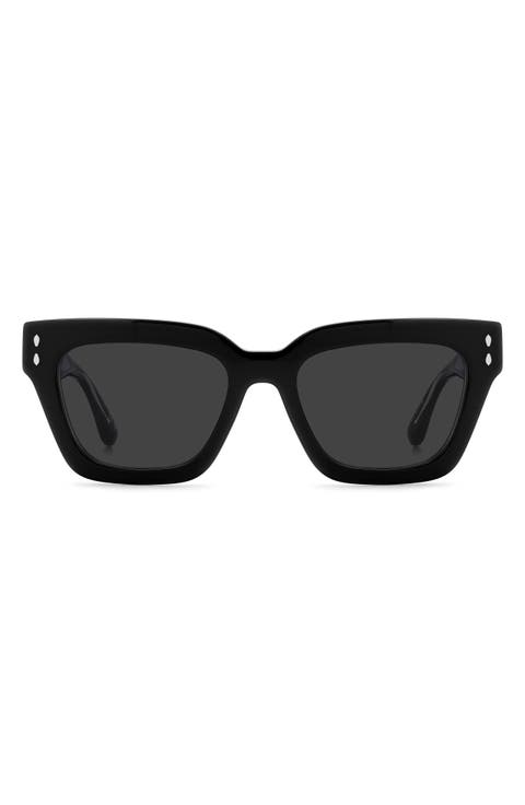 53mm Cat Eye Sunglasses