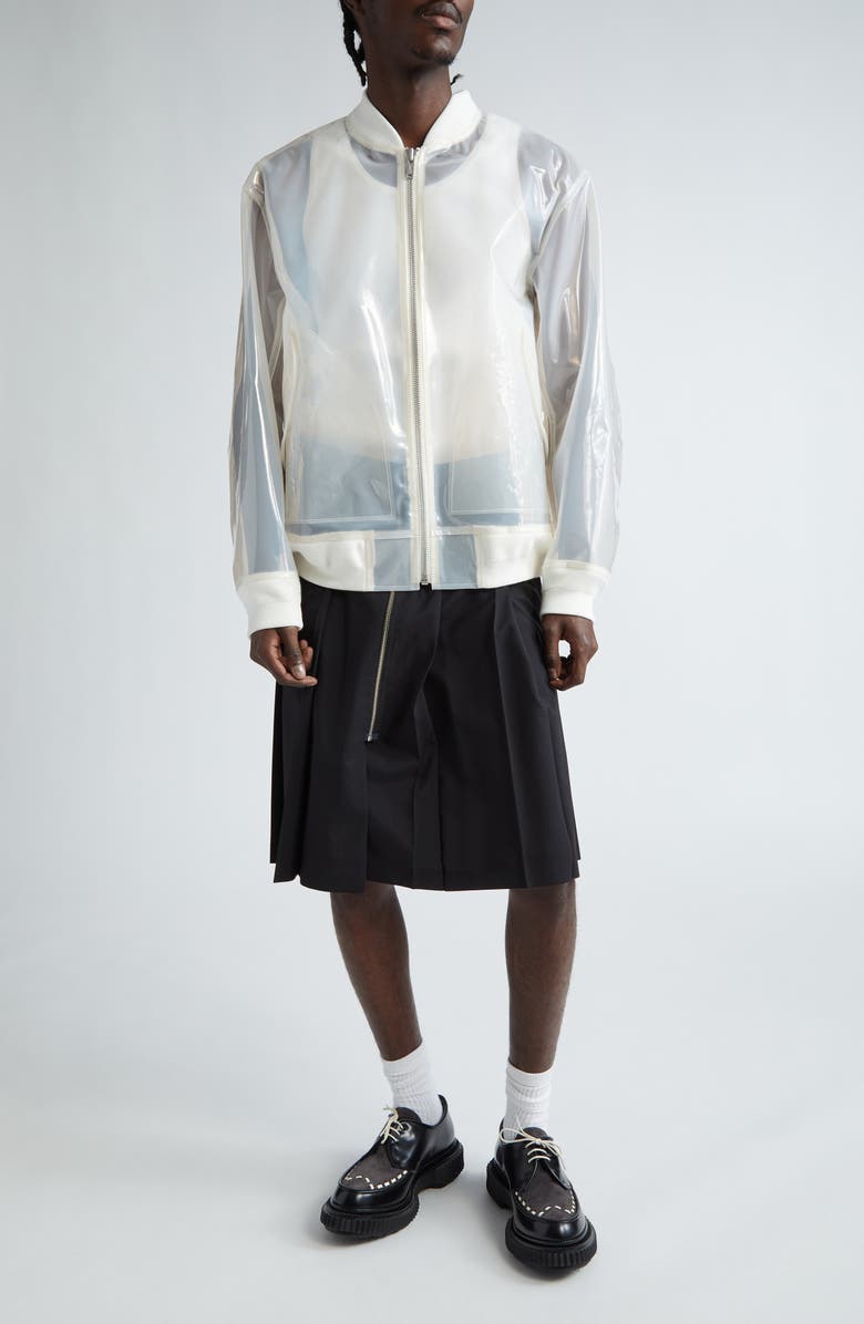 Undercover Transparent Bomber Jacket, Alternate, color, 