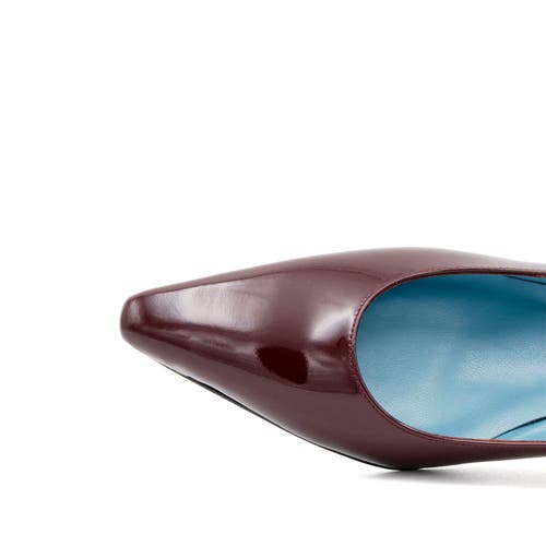 Valentina Rangoni Velato Mary Jane Pump In Burgundy