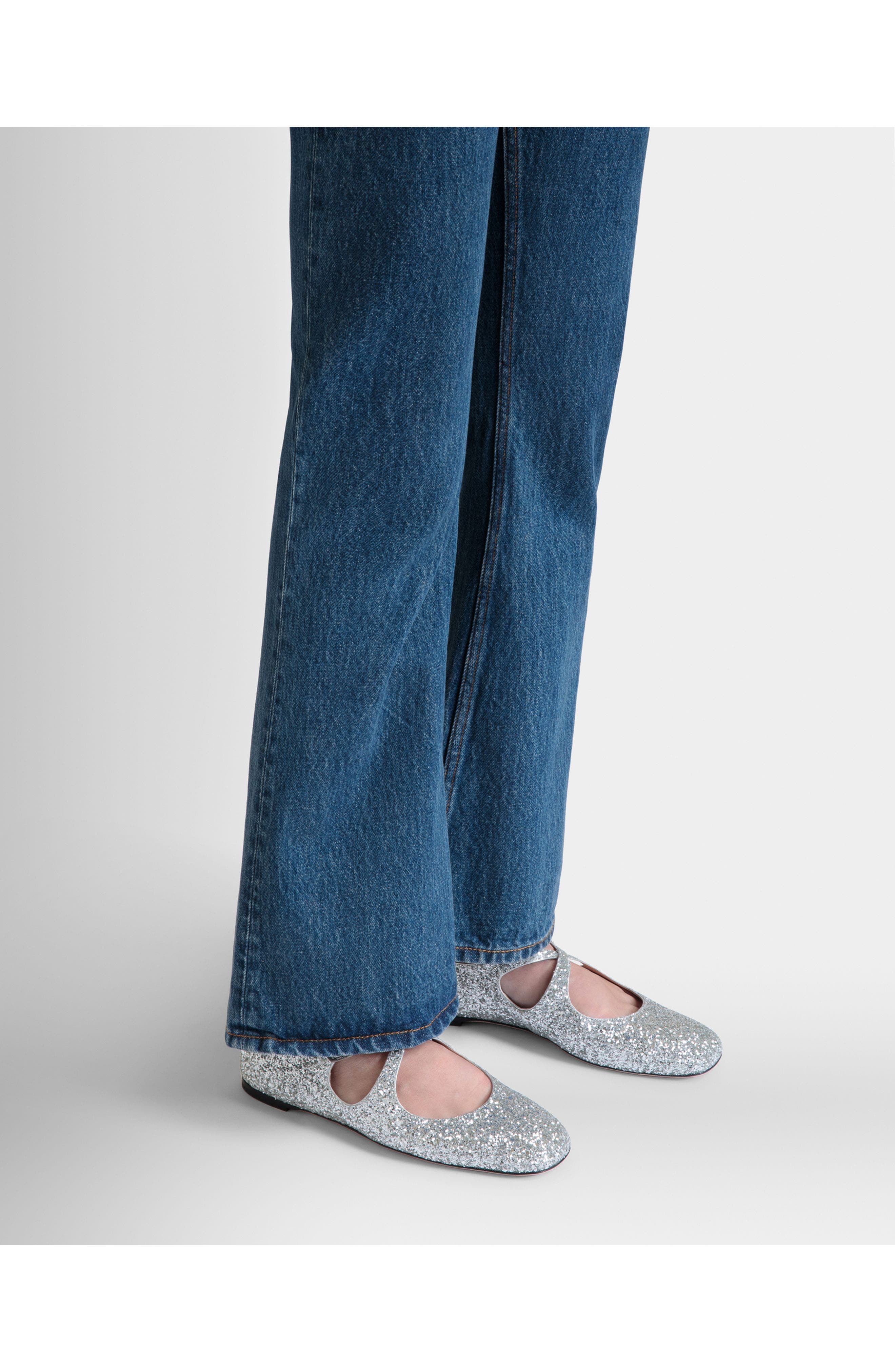 Bally rina Flat in Glitter, Alternate, color, 