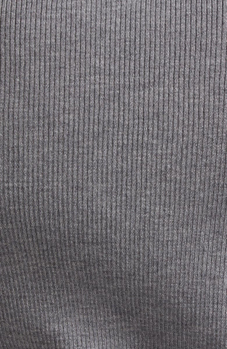 Jil Sander Virgin Wool Polo, Alternate, color, London Fog