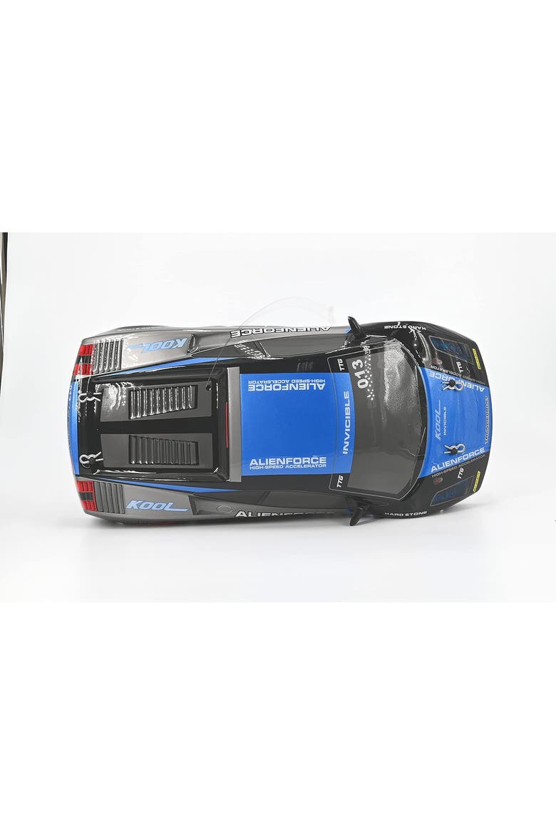 Racing Car RC, Blue Design, Alternate, color, Multicolored
