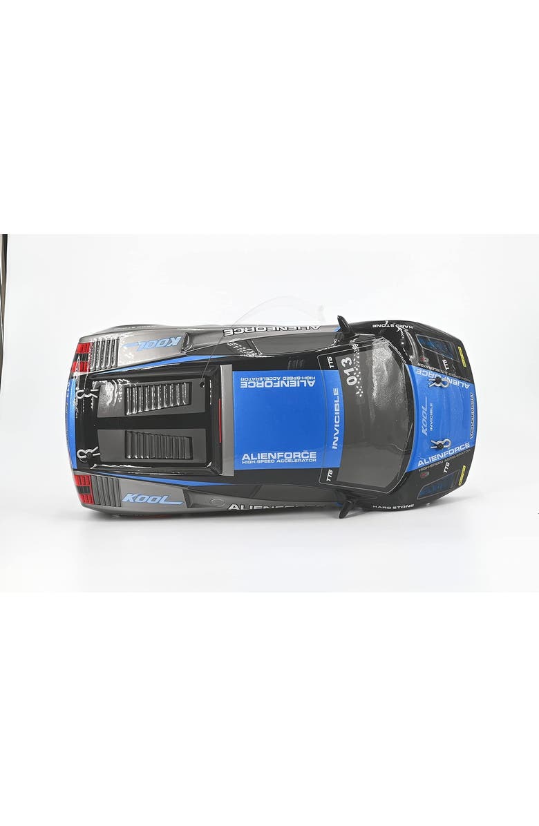 Rev-Volt Racing Car RC, Blue Design, Alternate, color, Multicolored