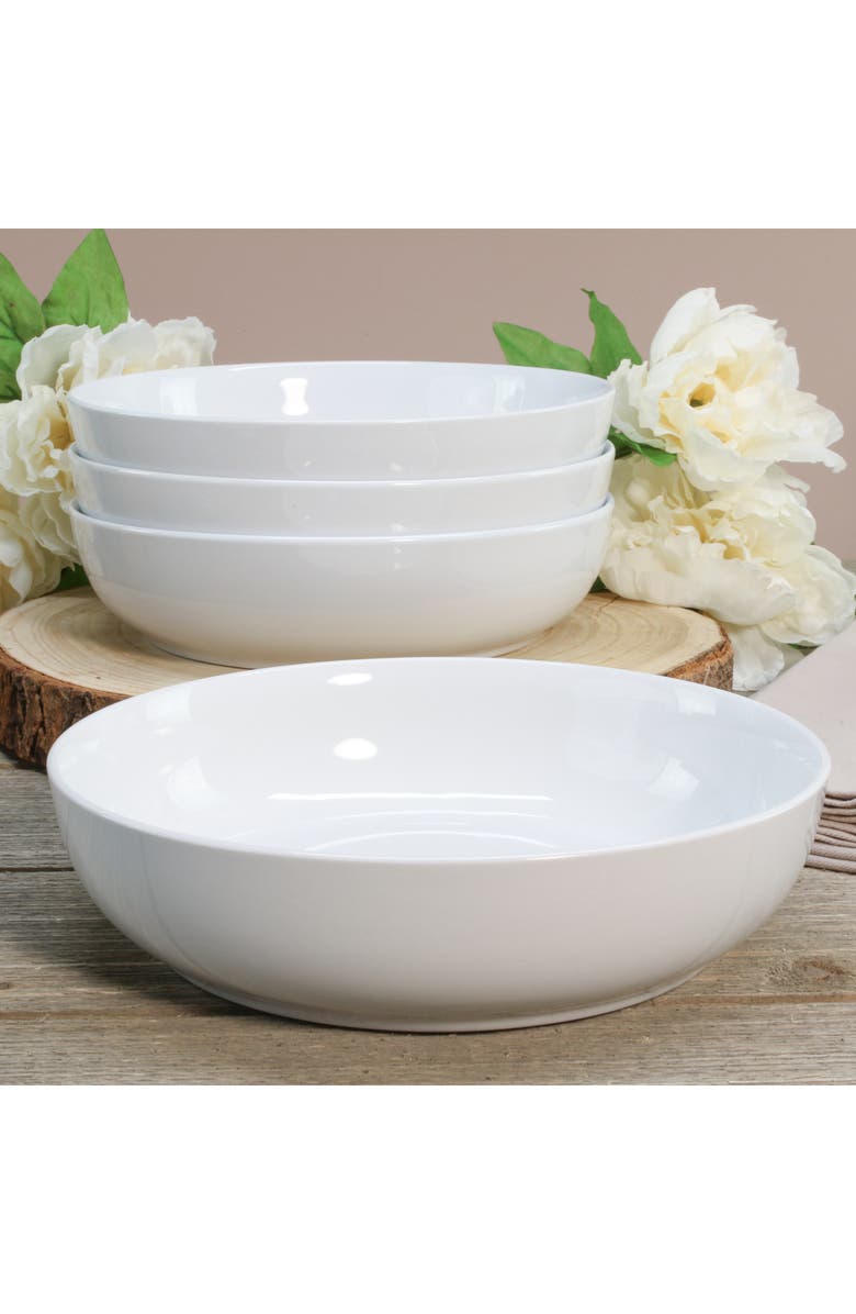 BIA Cordon Bleu Whatever Set of 4 Dinner Bowl Set, Alternate, color, White