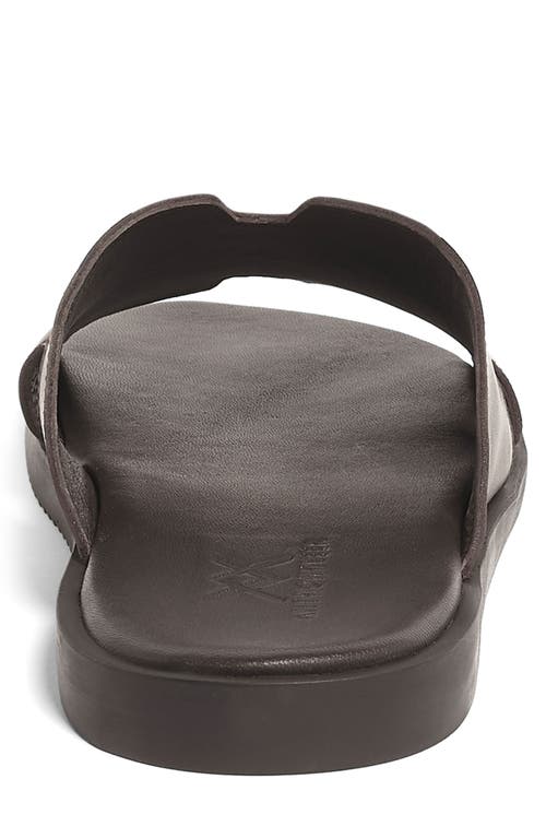 Anthony Veer Marrkesh Slide Sandal In Brown