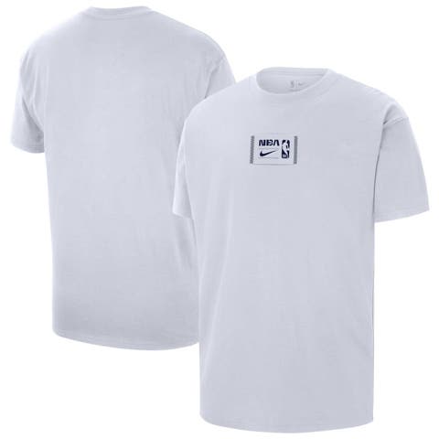 Men's Nike  White NBA All World Hoops Max90 Oversized T-Shirt