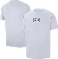 Nike Men's Nike White NBA All World Hoops Max90 Oversized T-Shirt