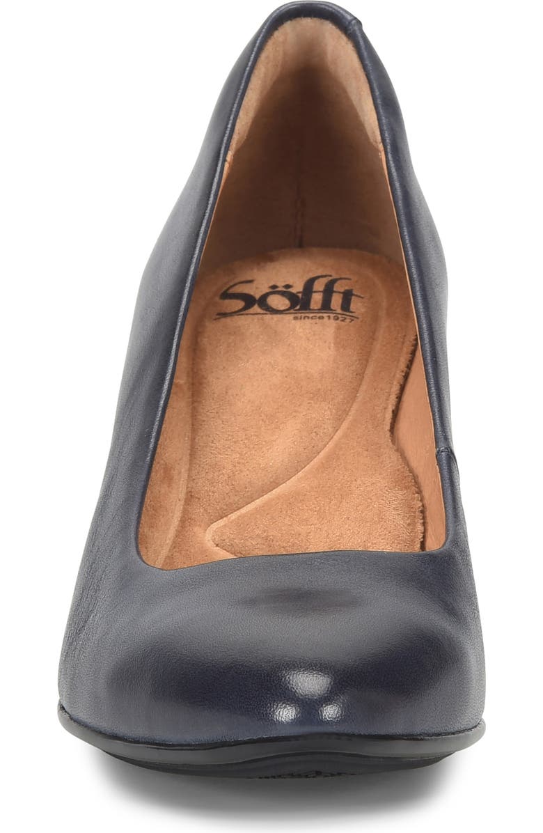 Söfft Samy Pointed Toe Pump, Alternate, color, Sky Navy