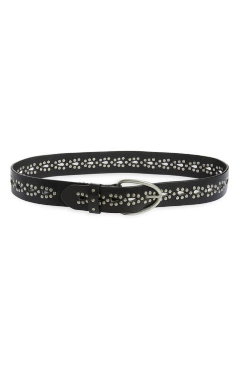 Preston Stud Leather Belt