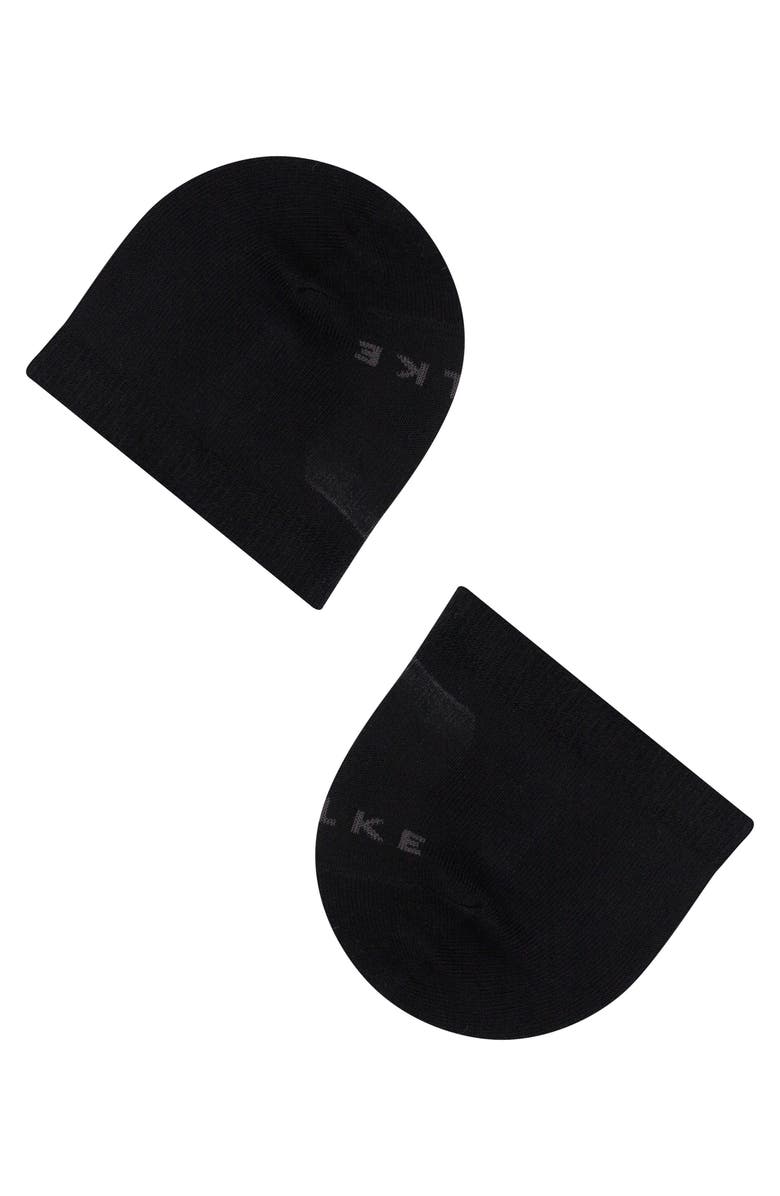 Falke Toe Sock No Show Socks, Alternate, color, Black