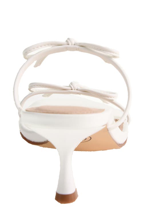 Chinese Laundry Maru Sandal In White