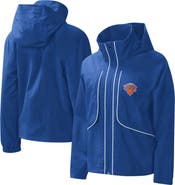 G-III 4HER BY CARL BANKS Women's G-III 4Her by Carl Banks Blue New York Knicks Last Shot Full-Zip Hoodie