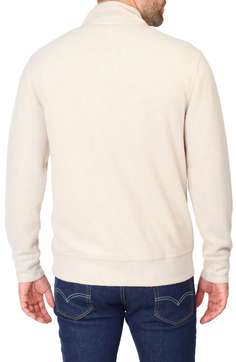TailorByrd French Rib Quarter Zip Pullover, Alternate, color, 