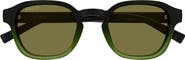 Gucci 49mm Small Round Sunglasses
