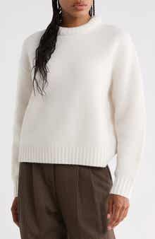 Waffle Thermal Cashmere Sweater