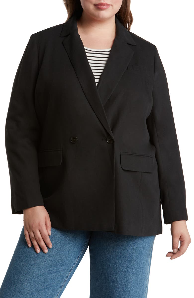 Madewell Caldwell Double-Breasted Blazer, Alternate, color, 