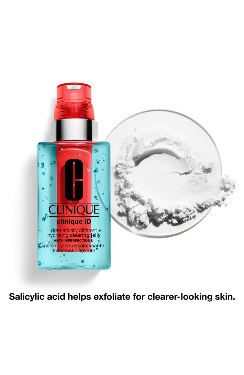 Clinique iD<sup>™</sup>: Dramatically Different Hydrating Clearing Jelly + Active Cartridge Concentrate for Imperfections, Alternate, color, 