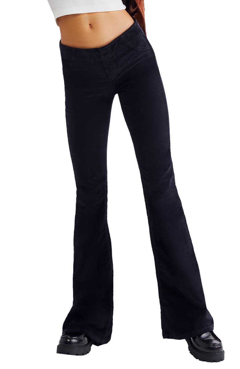 Free People We the Free Pull-On Flare Corduroy Pants, Main, color,