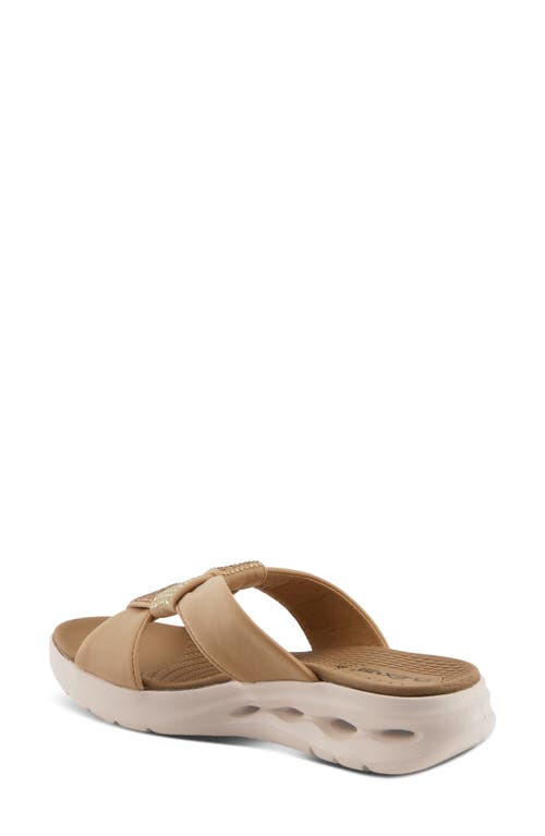 FLEXUS BY SPRING STEP FLEXUS BY SPRING STEP GEOVANI PLATFORM WEDGE SLIDE SANDAL