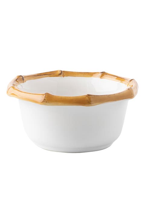 Bamboo Ceramic Ramekin