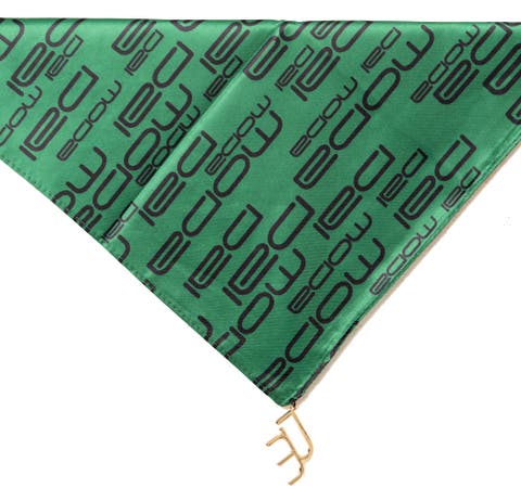DM Logo Versa Scarf with logo hardware