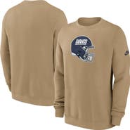 Nike Men's Nike Tan New York Giants Swing Pass Rewind Club Pullover Sweatshirt