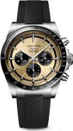 Longines Conquest Automatic Chronograph Rubber Strap Watch, 42mm
