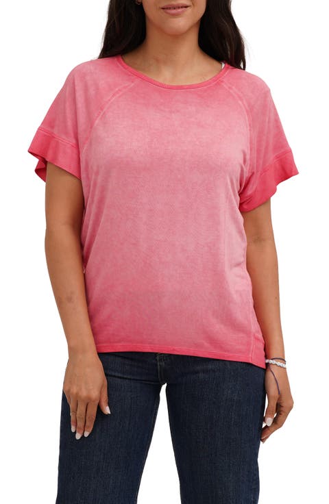 Raglan Sleeve Crewneck T-shirt