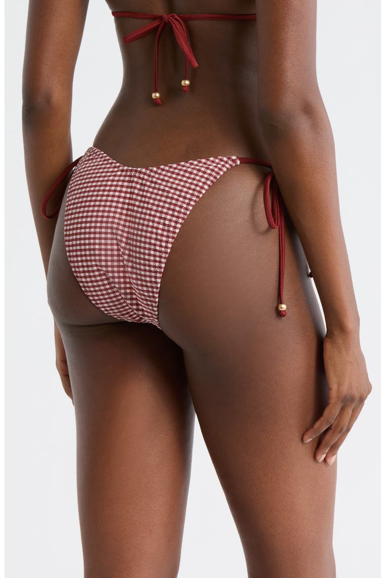 Ring Side Tie Bikini Bottoms, Alternate, color, COCO KISSES