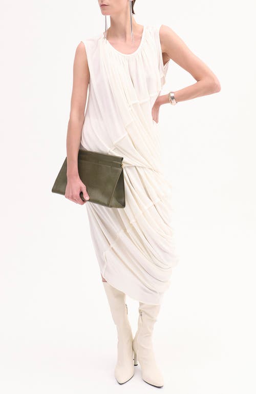 Co Draped Skirt In White