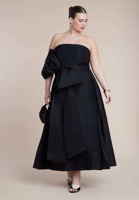 Dramatic Bow Gown (Plus)