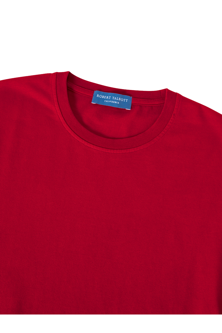 Stretch Jersey Dean Tee, Alternate, color, Classic Red