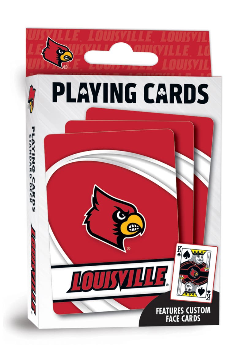 Louisville Cardinals Playing Cards, Main, color, Multicolor