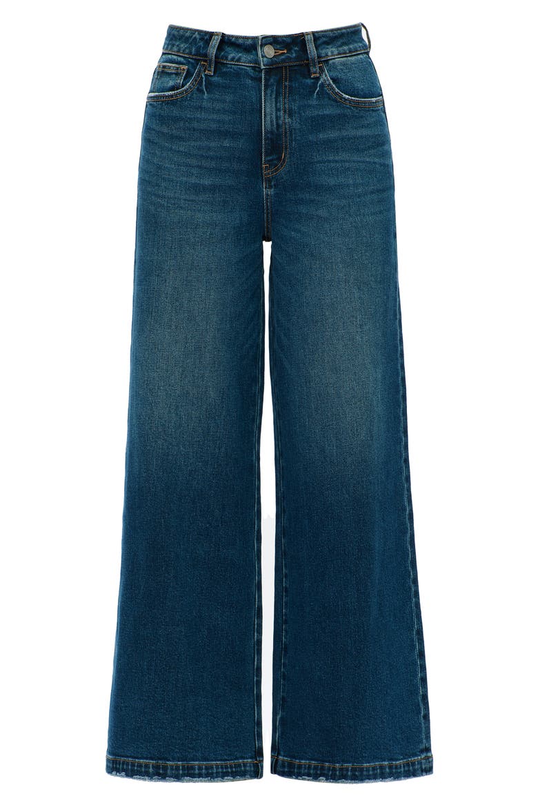 Wide Leg Jeans, Alternate, color, VINTAGE DARK BLUE