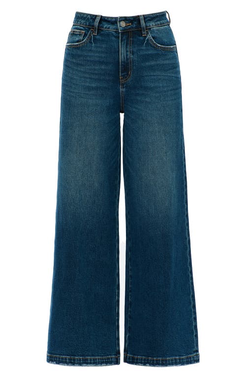 Bayeas Wide Leg Jeans In Blue