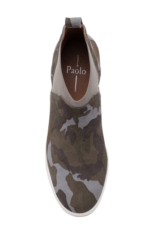 Linea Paolo Ari Sneaker Boot In Camo