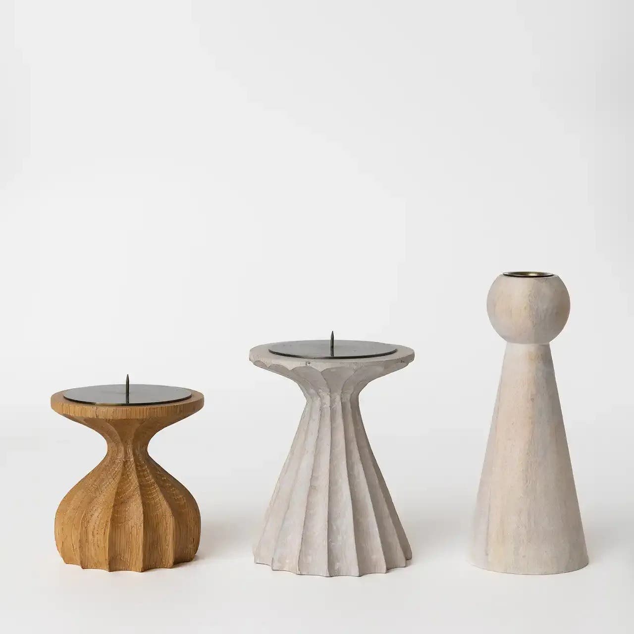 House of Revelry Bleached Tall Pillar Candle Holder | Nordstrom